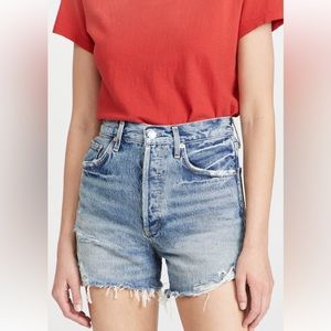 Agolde Dee Ultra High Rise Shorts Size 24 NEW WITH TAGS